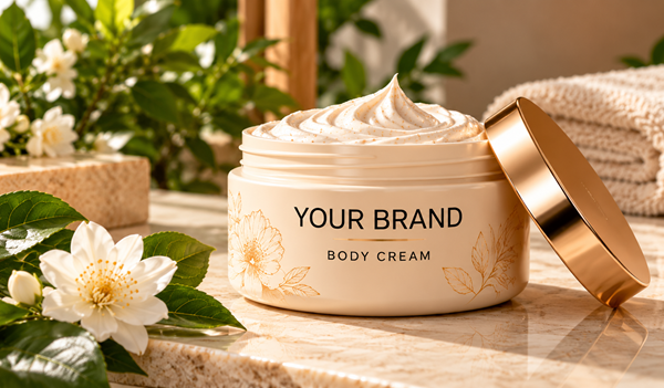 Cosmetic cream jar